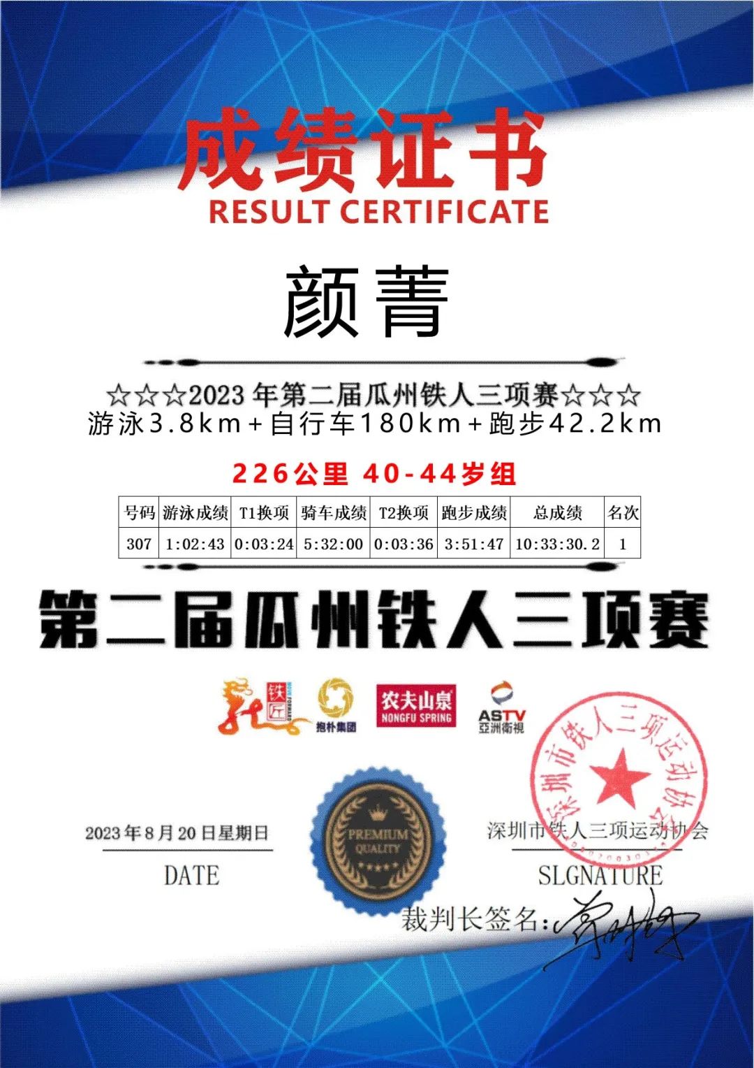 祝贺:2023第二届玄奘足迹瓜州铁人三项赛成功举办