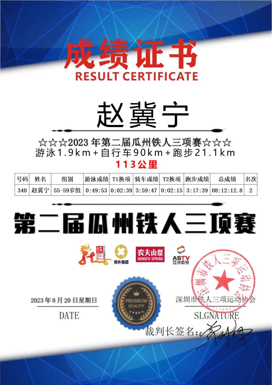 祝贺:2023第二届玄奘足迹瓜州铁人三项赛成功举办