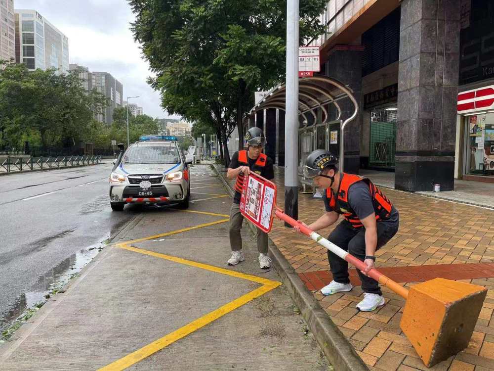 澳门全力应对热带气旋“苏拉”，有惊无险