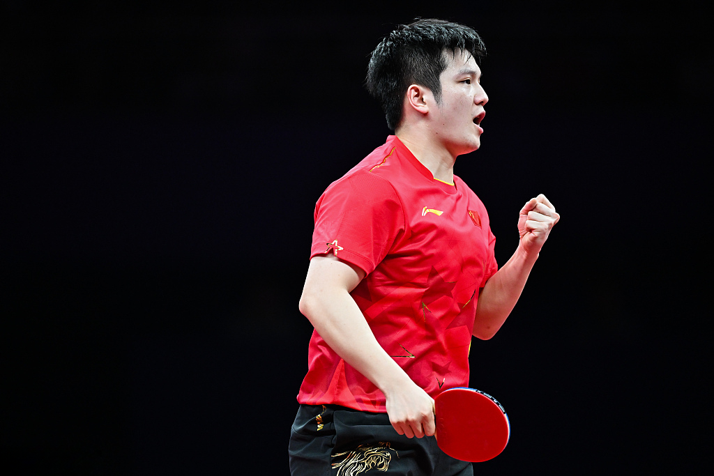 亚运乒乓男团中国3:0击败韩国夺八连冠