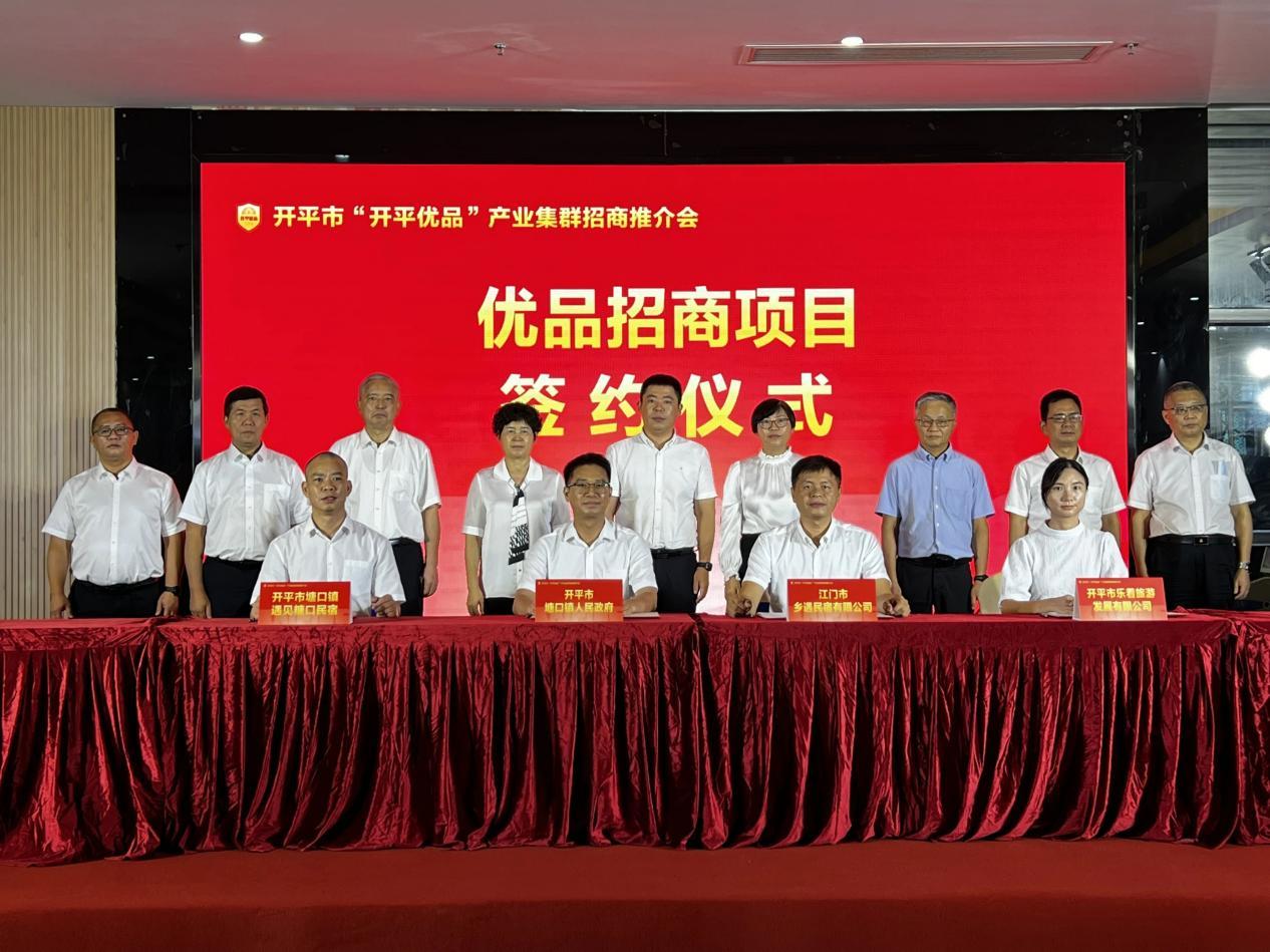 江门开平市:产业集群党委发挥四大作用护航行政区品牌