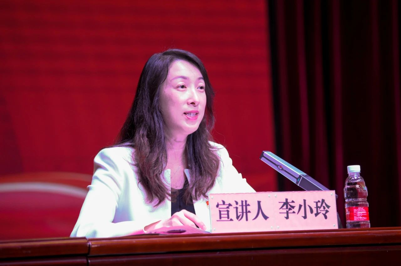 江门市新会区妇联召开学习宣传贯彻习近平总书记重要讲话精神和中国妇女十三大精神宣讲会