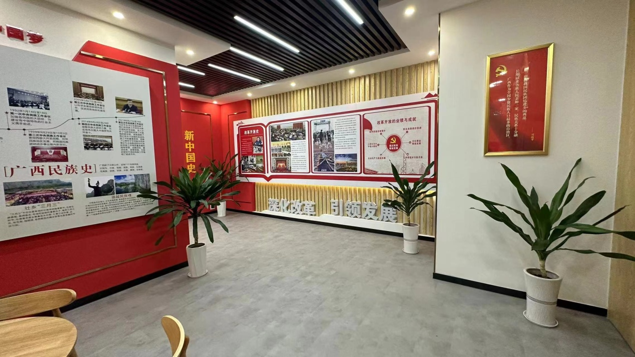【新会宁明 粤桂协作】建设“四史”主题教育馆,塑造党建引领阵地,凸显“四史”育人功能