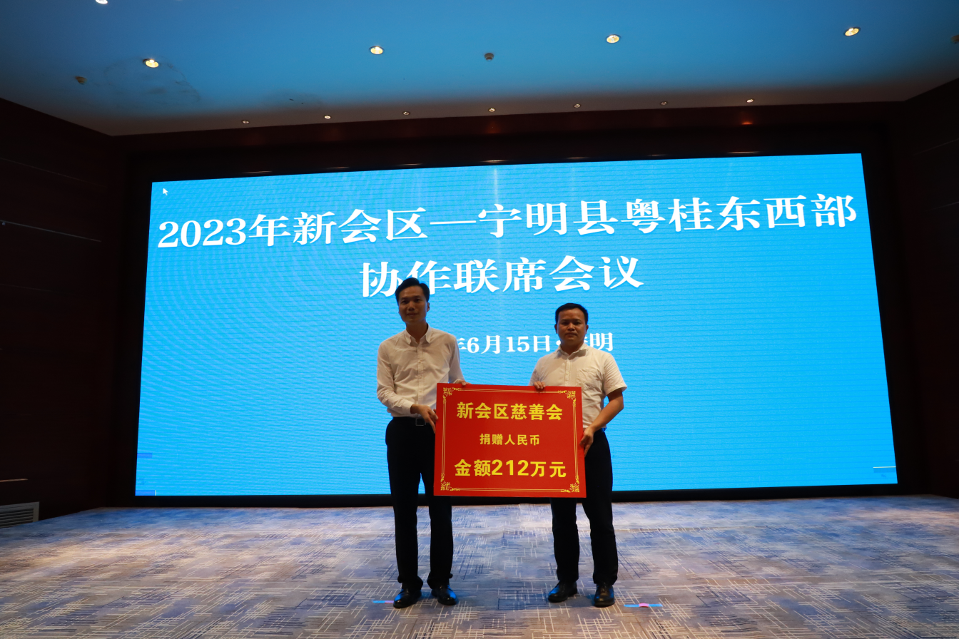 【新会宁明 粤桂协作】宁明县粤桂协作领导小组精准对接,助力社会帮扶工作取得显著成效