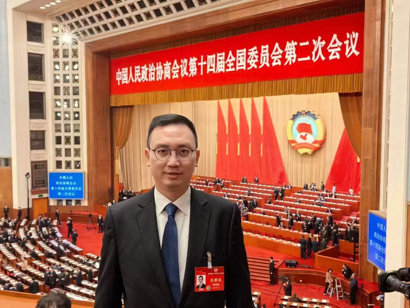 記全國政協委員、立法會議員李鎮強2024年的3月