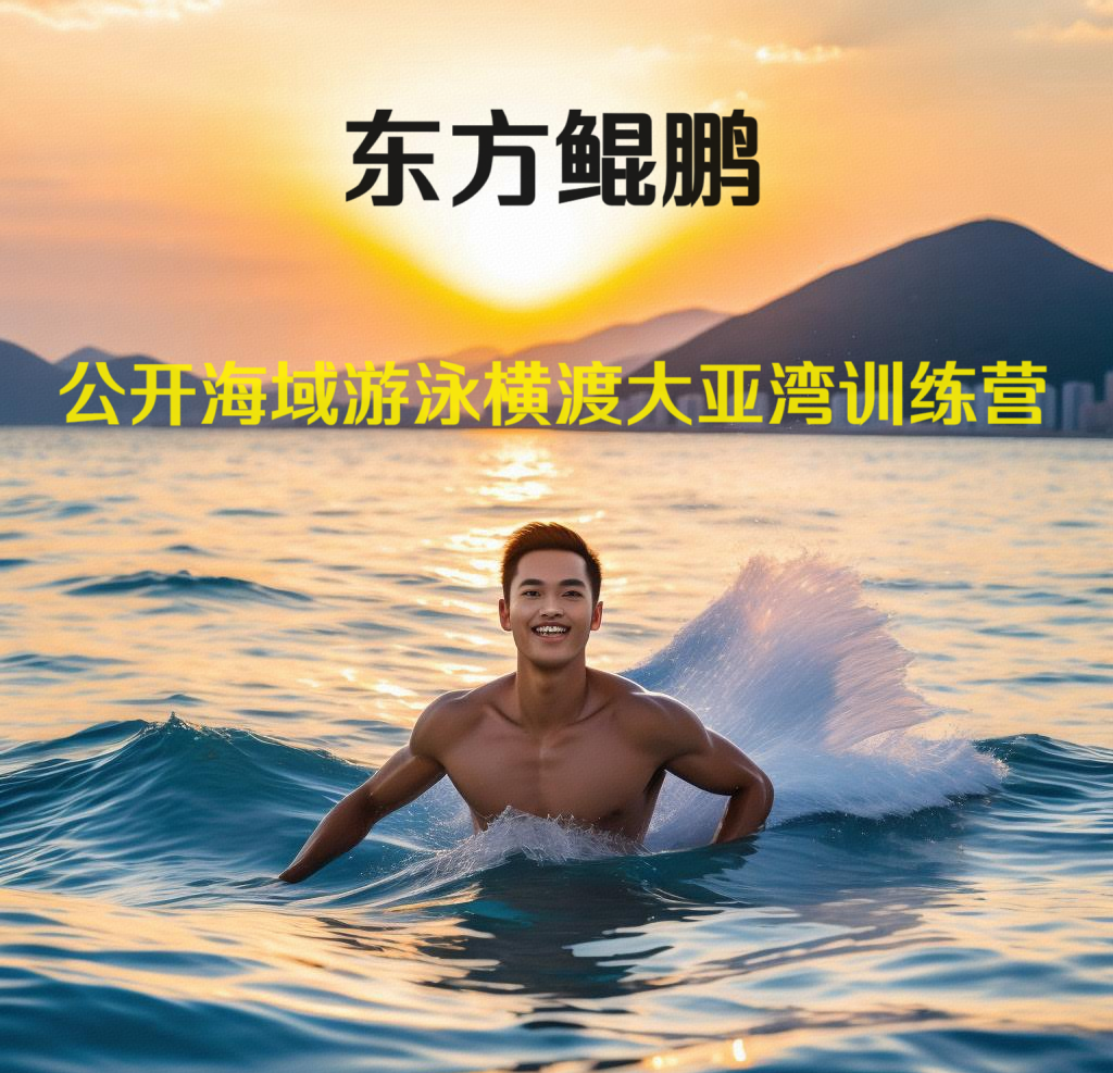 2024 东方鲲鹏泳渡大亚湾正在报名