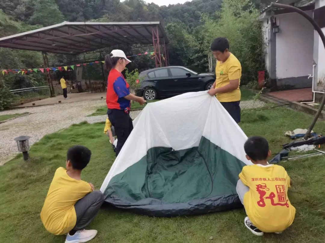 五一节深圳罗田森林公园小铁人夏令营回顾