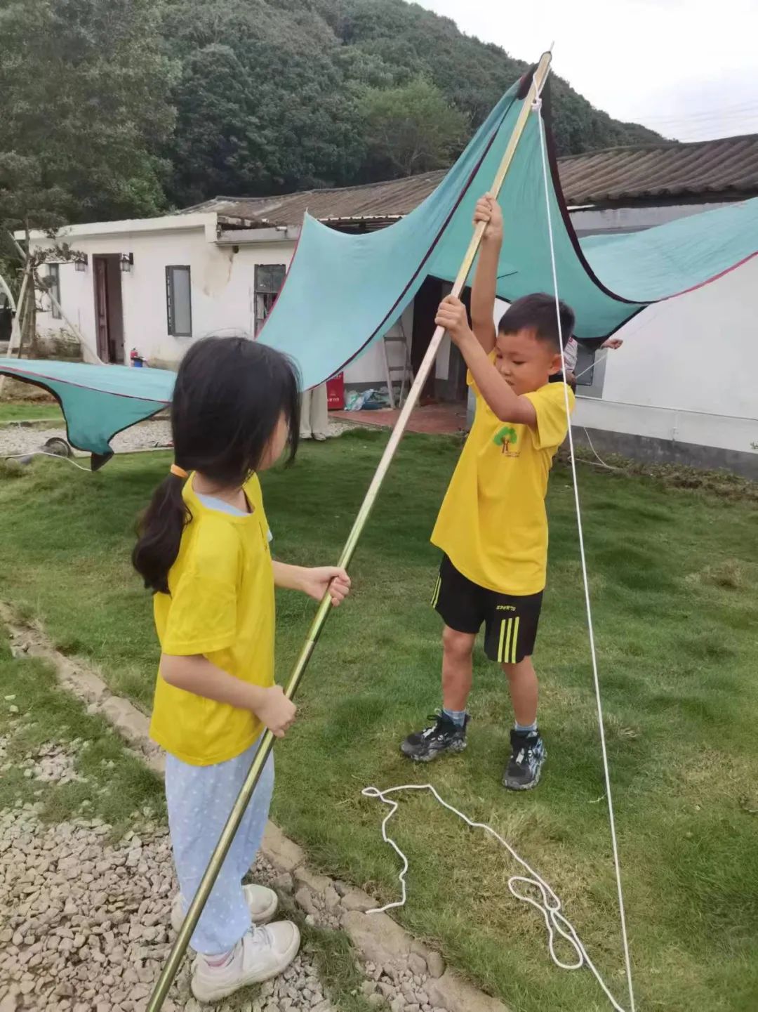 五一节深圳罗田森林公园小铁人夏令营回顾