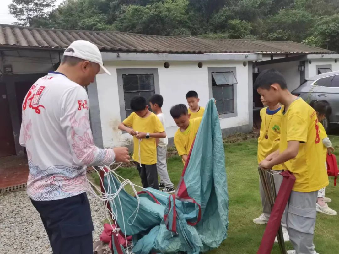 五一节深圳罗田森林公园小铁人夏令营回顾