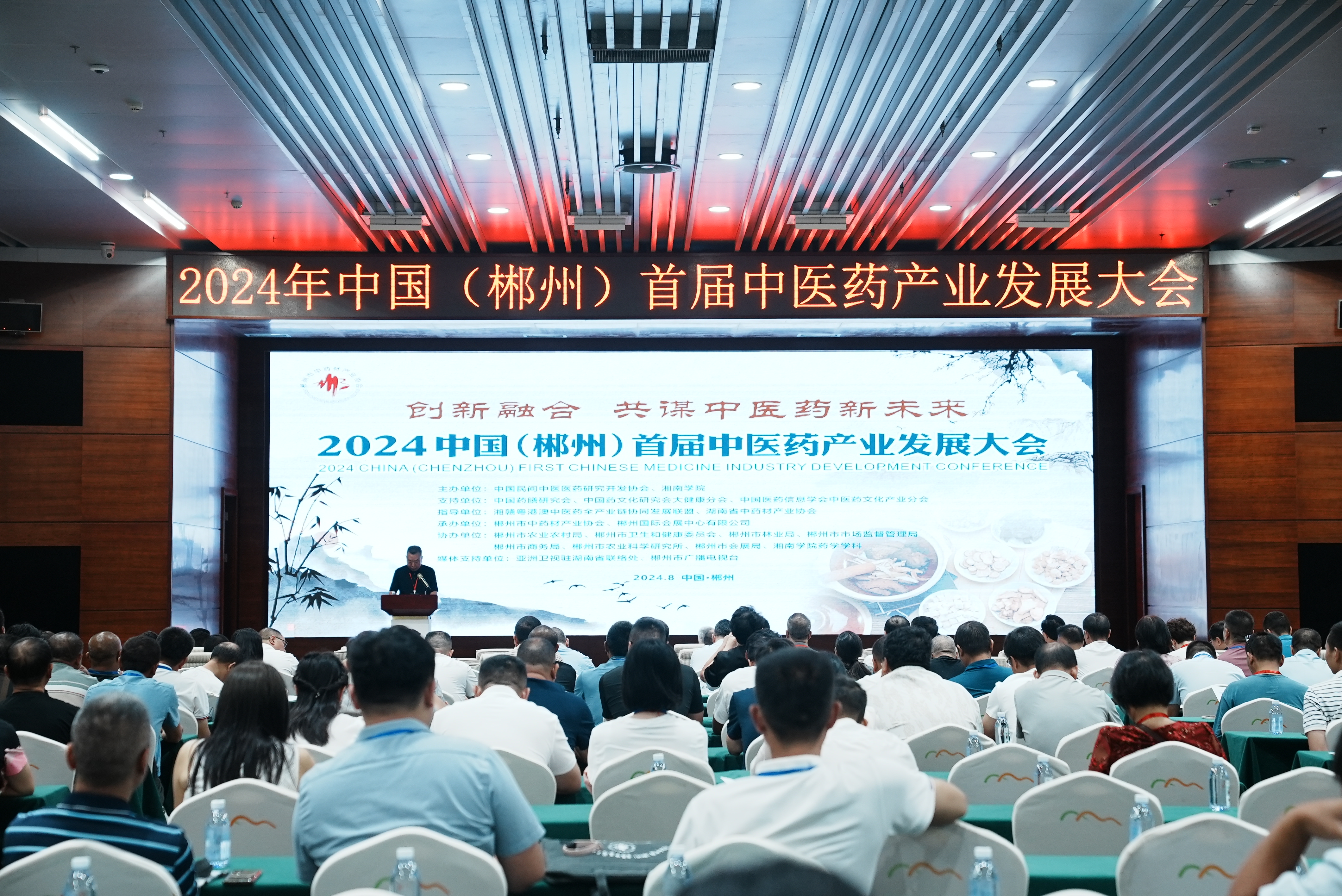 2024年中国(郴州)首届中医药产业发展大会顺利召开:群英荟萃  共创中医药新蓝图