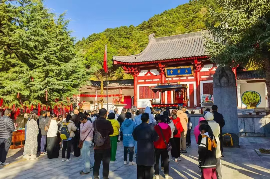 【国庆盛典玉华行~共鉴玄奘与孔子的家国情怀】 铜川玉华宫景区成功举办庆祝新中国成立75周年系列活动