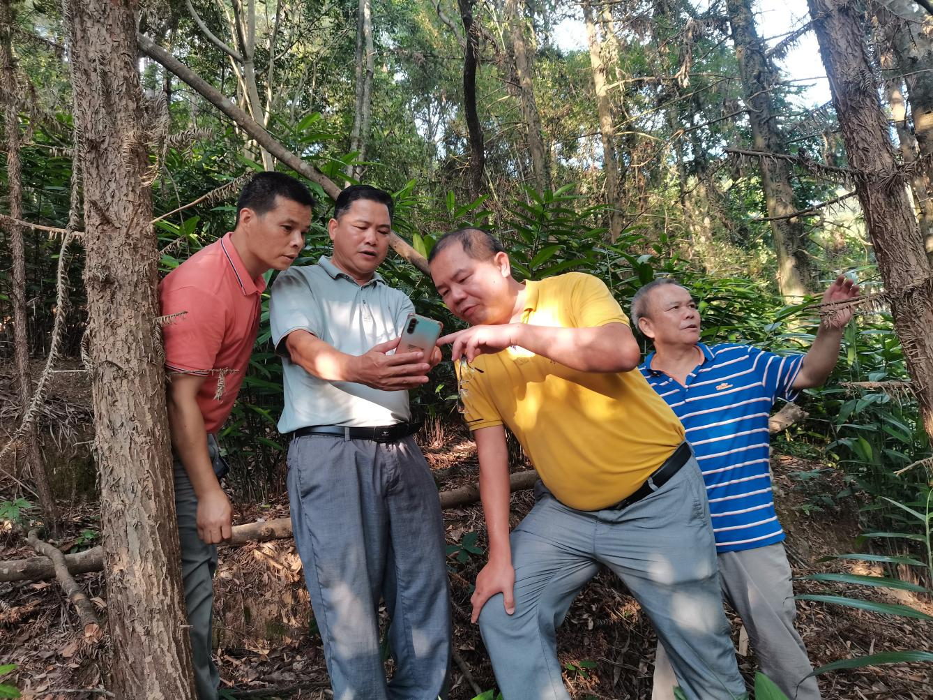 市农林科学院南药研究所到罗董开展南药种植调研活动