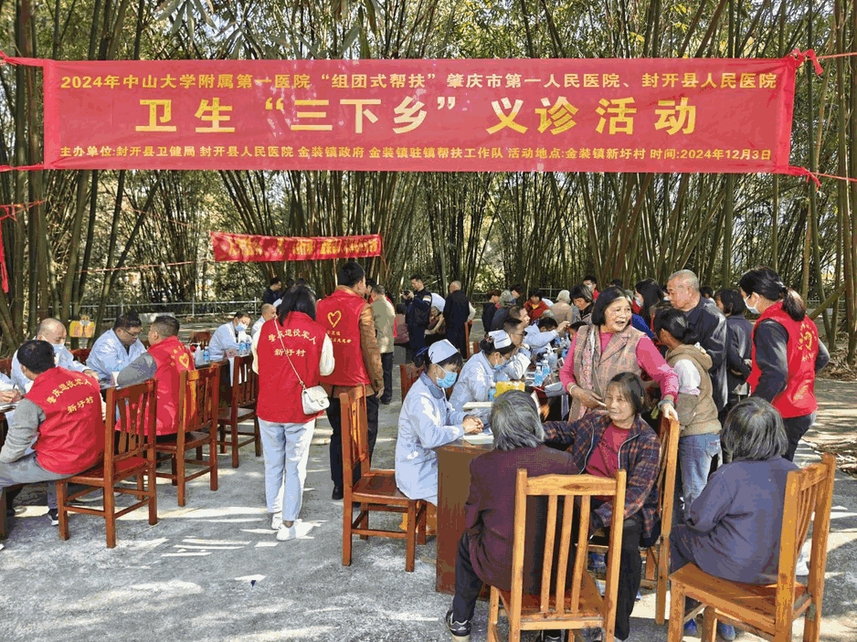 工作队携手省市专家“爱心义诊”到金装