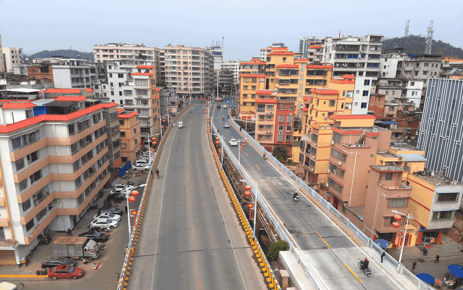 封开江口风貌提升、春意盎然中的“新生”