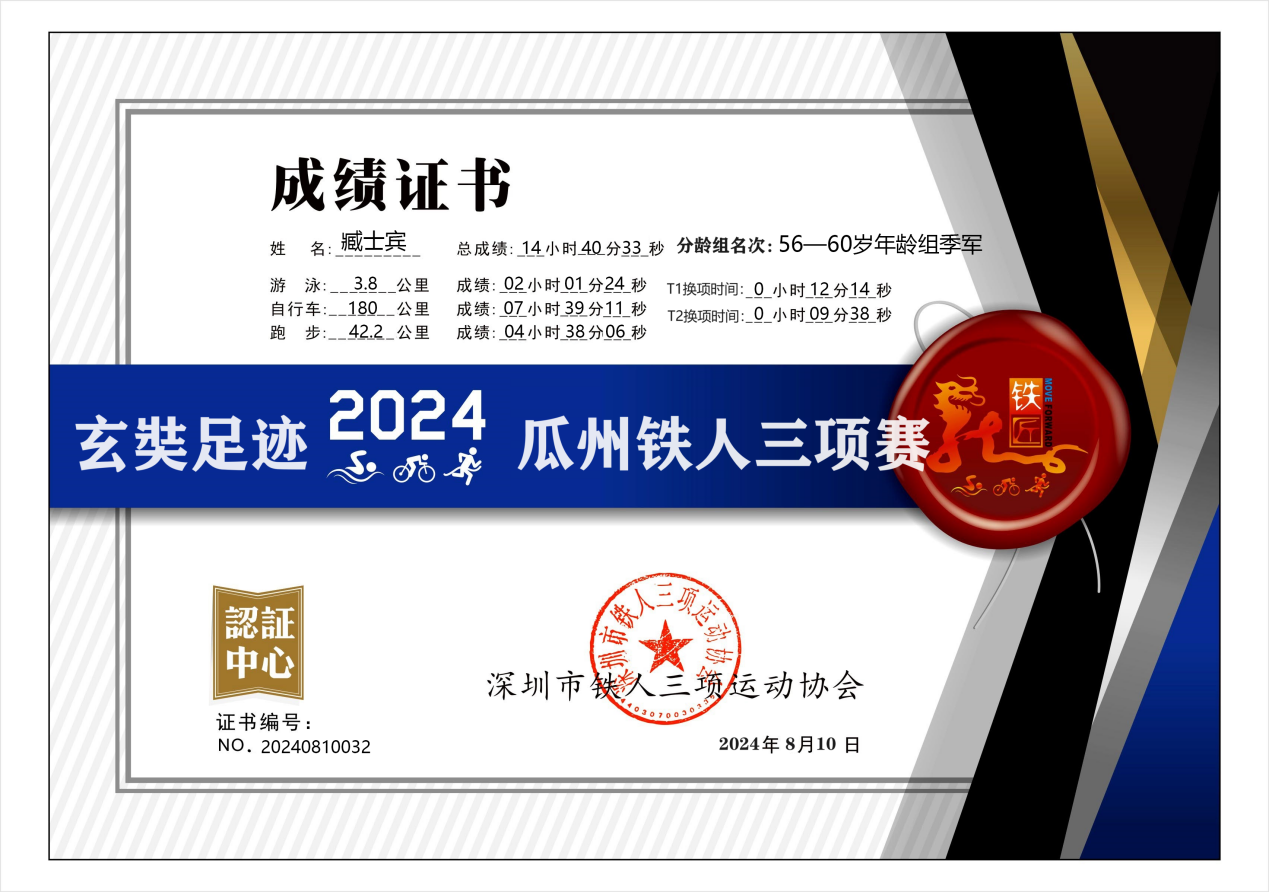 “鲲鹏径”全球铁人传奇之臧士宾:铁三之路,平凡人生的非凡跨越