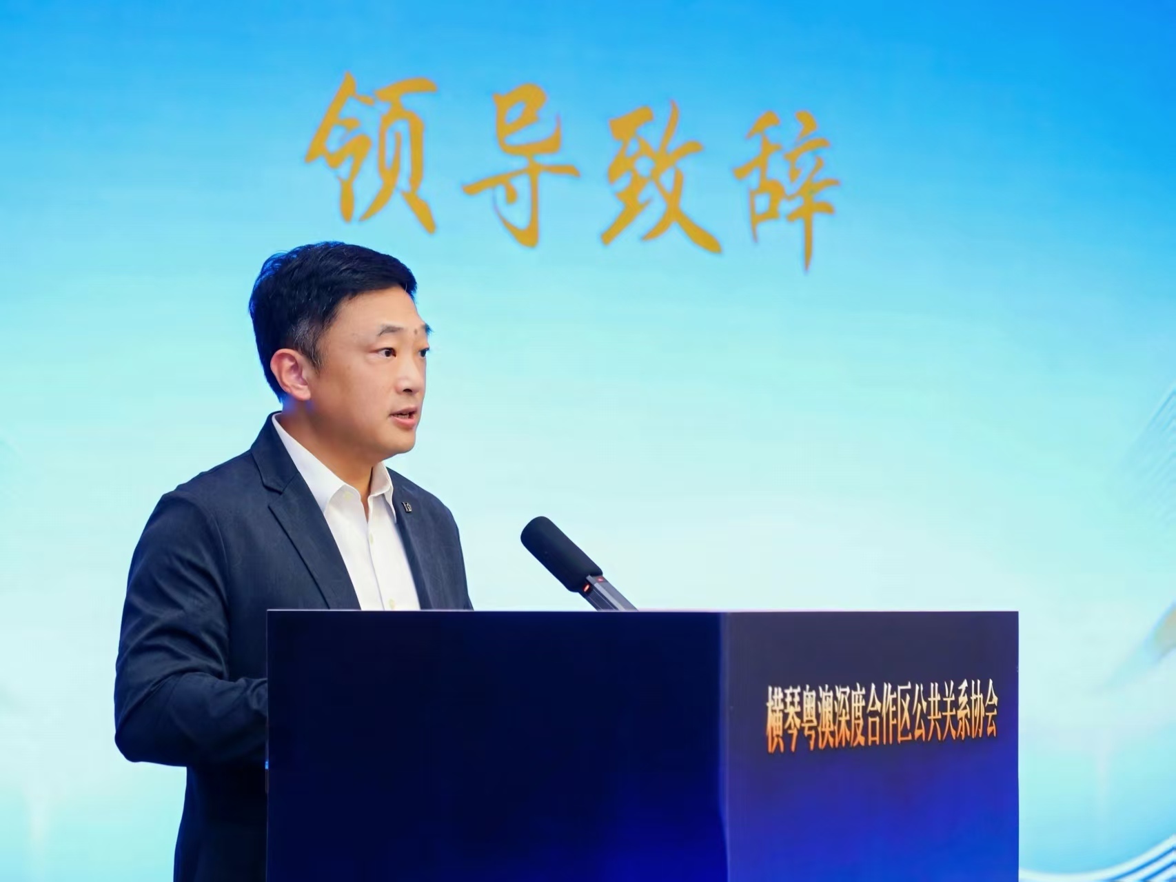 琴澳聚力启新程｜横琴粤澳深度合作区公关协会揭牌 名家书画展同步启幕
