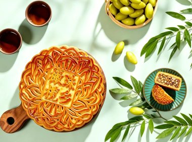 【月饼风物志】岭南非遗烟火:珠乡橄榄月饼,火窑古法里的中秋食养文脉